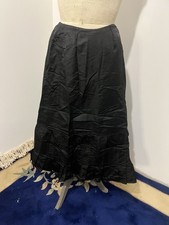 Jupe ancienne noire 1900 - jupe,