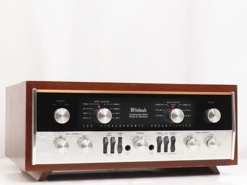 Préampli tube mcintosh c22 - tube,