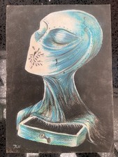 Salvador Dali Dessin sur