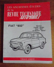 1982 tirage limité RTA Fiat
