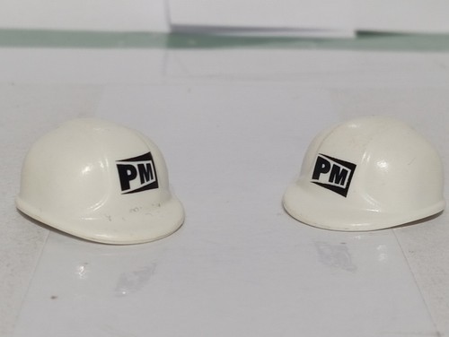 Playmobil casques blancs - playmobil, x2