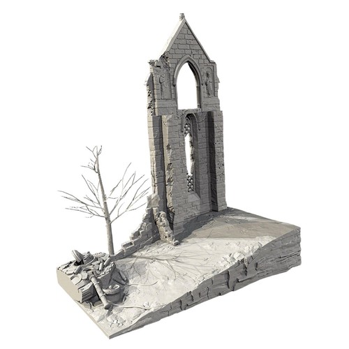 Maquette maison ruine à - maison, en