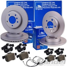 ATE Disques De Frein + Plaquettes en Céramique Avant+Arrière Pour BMW 1er E81