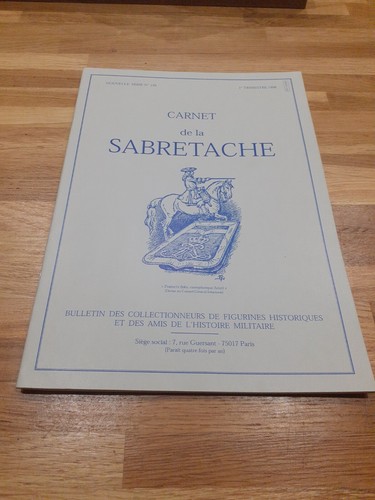 Carnet sabretache - carnet, la