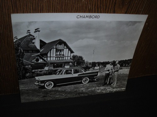 Simca vedette chambord - vedette,
