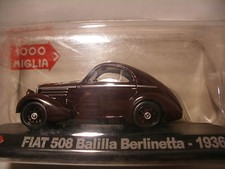 Voiture 1/43 STARLINE 1000 FIAT 508 BALILLA Berlinetta 1936 RALLY NEUF