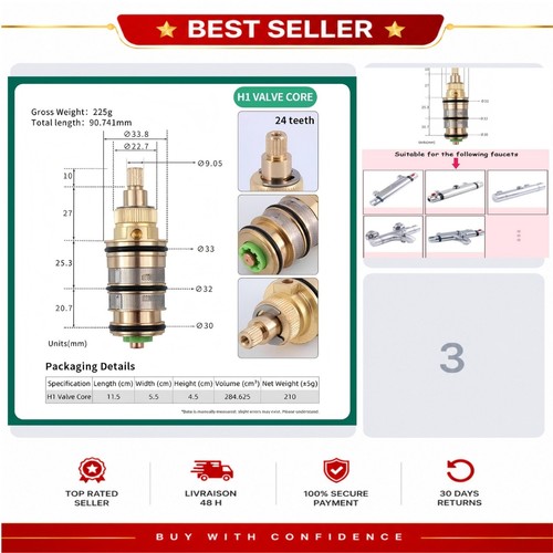 Cartouche thermostatique - cartouche,