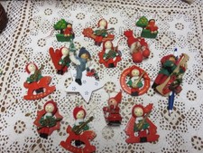 Lot sujets décoration sapin