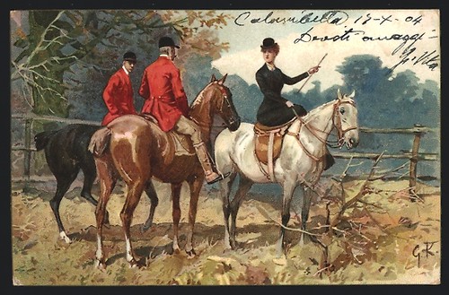 Chasseurs chevaux sur - chasseurs, à