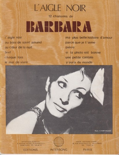 Barbara songbook titres - ,