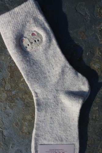 Chaussettes cachemire - 95,