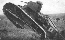 Char renault ft17 tank - ft17, verdun