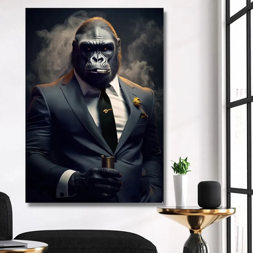 Tableau pop art singe - pop,