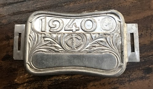 Plaque ancienne pour velo - plaque,