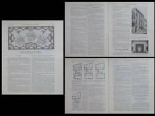 CONSTRUCTION MODERNE n°26 1905 MAISON A ATHENES, RUE DE LA VICTOIRE, CHELMY