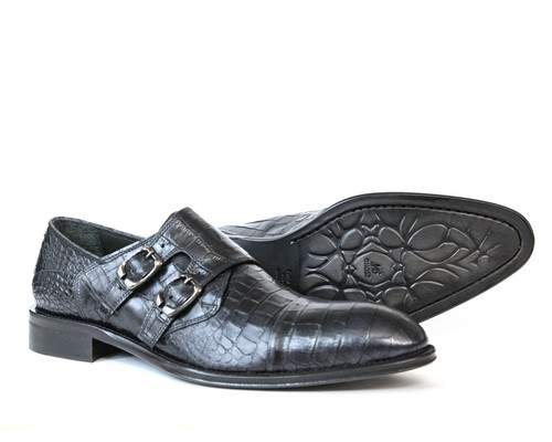 Ghost 3001 black - croc, print
