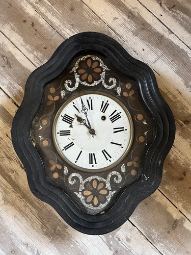 Horloge oeil boeuf cadran - horloge,
