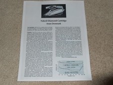 Bang & Olufsen SP-12 Cartouche Review, 1 Pg , 1971