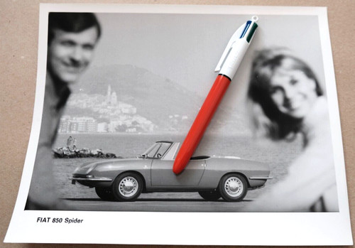 Fiat 850 spider cabriolet - fiat,