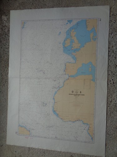 Carte marine océan - carte,