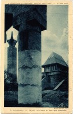 CPA AK Facade principale et portique comorien MADAGASCAR (1261509)