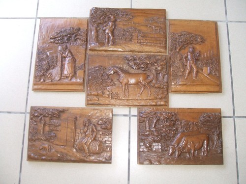 Panneaux bois sculptés - panneaux,