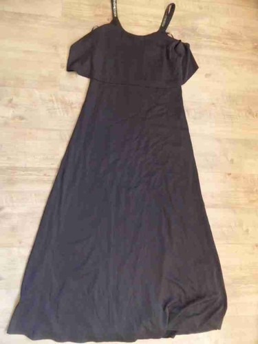 Robe soirée longue bleue - robe,