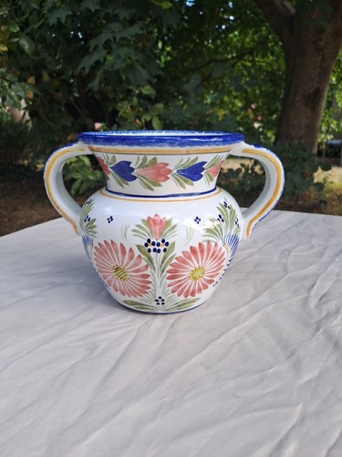 Vase quimper double anses - quimper,