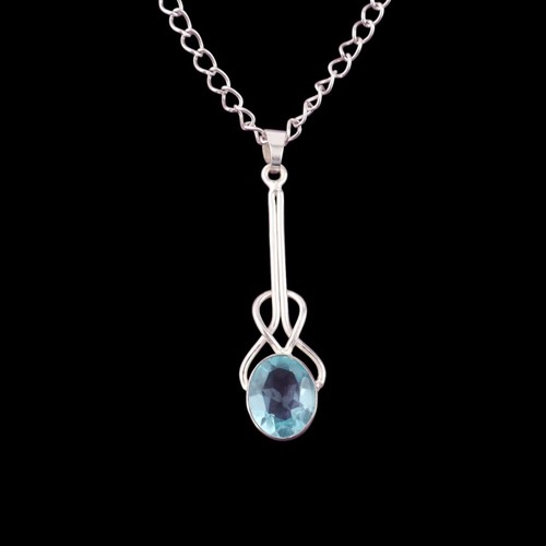 Pendentif ovale anniversaire