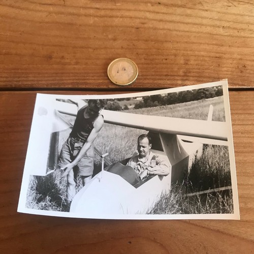 Photo ancienne vol voile - ancienne,