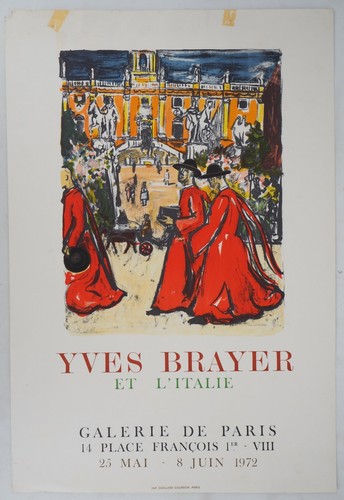 Affiche art yves brayer - [affiche,