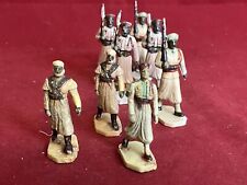 Lot De 8 JIM plastique Soldat Senegalais Défilé Armée