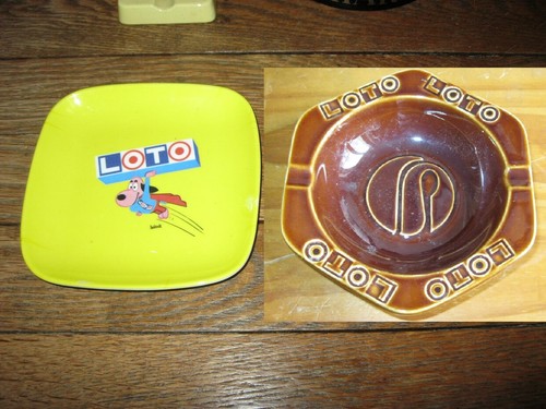 Lot coupelle cendrier - lot, loto