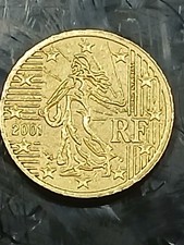 50 CENTIMES D'EURO - SEMEUSE FRANCE 2001