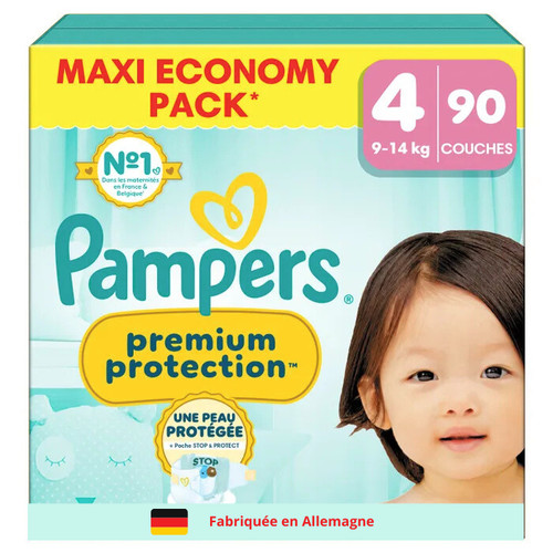 Couches bébé pampers - couches,