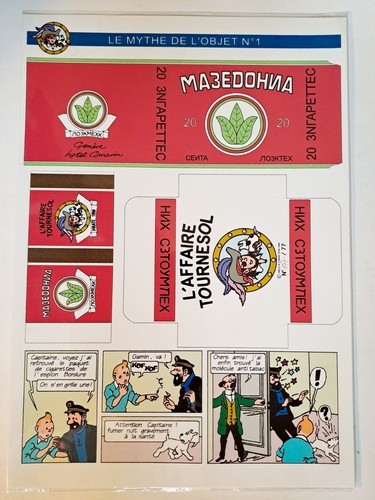 Tintin mythe l objet - de, l'objet
