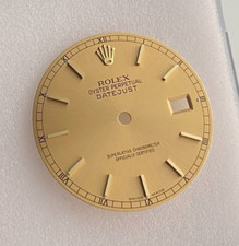 Genuine Rolex Datejust 16233 16203 16013 Champage Golden Dial for 3135 3035