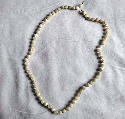 Collier antique perles nacre - antique,