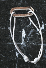 Bracelet cordon Noir Dinh Van