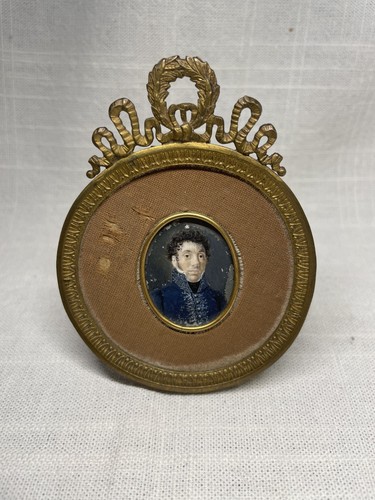 Miniature peinte homme de - homme,