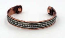 Bracelet magnétique en cuivre avec aimants Anti-Douleurs Rhumatisme Udaipur