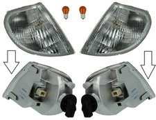 CLIGNOTANT + AMPOULES PY21W + PORTE AVANT DROIT GAUCHE PARTNER BERLINGO 1996-08