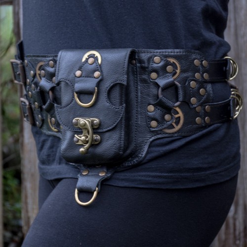 Pochette utilitaire cuir - utilitaire, en