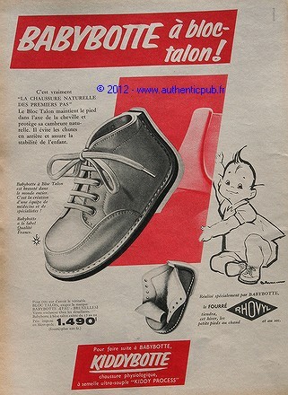 Publicite originale 1956 - publicite, de