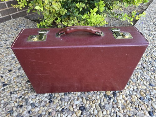 Vintage brown leather - vintage, hard