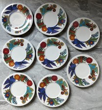 Lot de 8 sous-tasses à Café