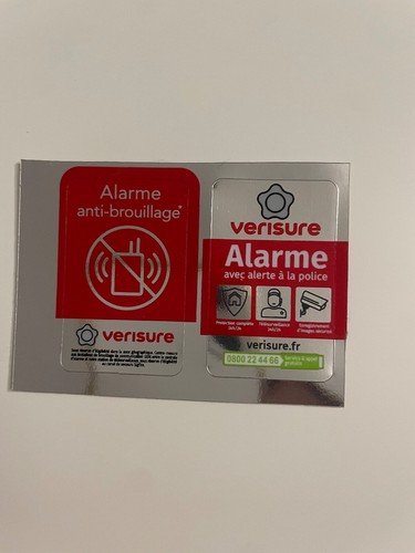 Lot deux autocollants neufs - de,