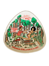 ancien rendu monnaie vide poche publicitaire humoristique Sthil Clermont Ferrand