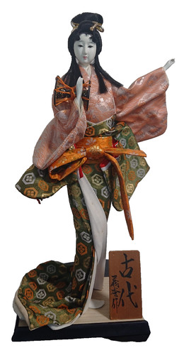 Ancienne belle poupée - , geisha