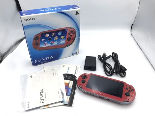 Sony vita red pch 1000 - sony, pch-1000